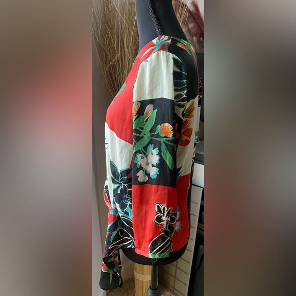 Elegant Floral Women's Tunic - Picture 4 of 8